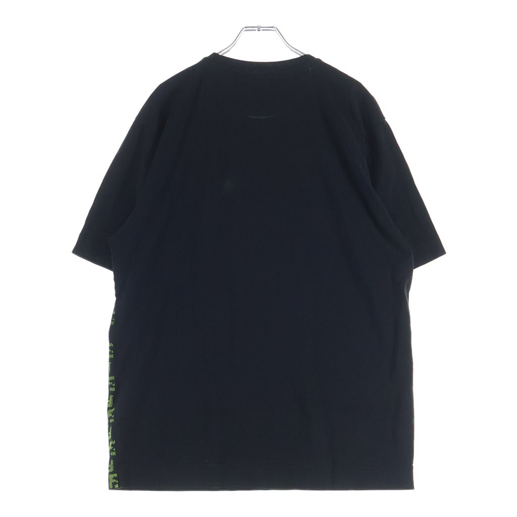 FENDI(フェンディ) ズッカ総柄 オーバーサイズ半袖Tシャツ ブラック/グリーン FY0936 A870