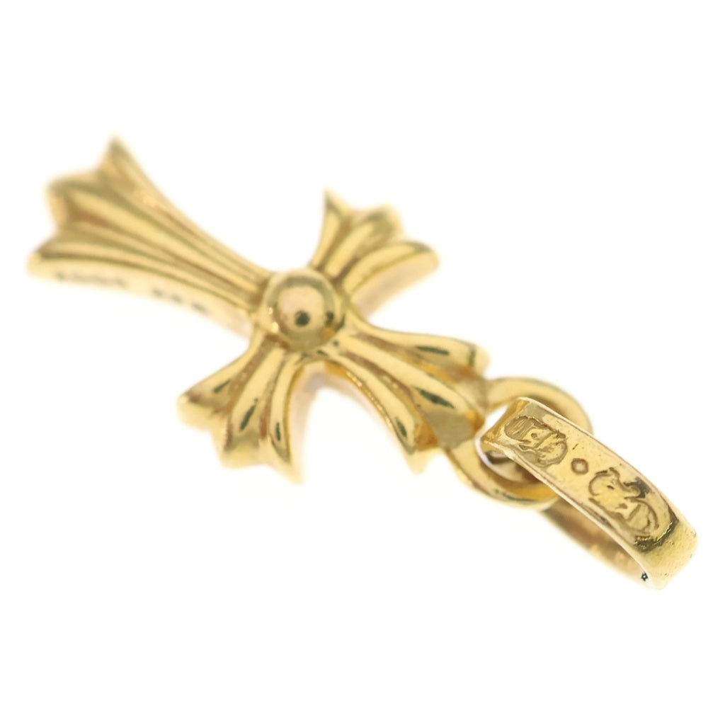 CHROME HEARTS(クロムハーツ) 22K CRS BBYFAT P/DIA ベイビーファットクロス PAVEダイヤ ペンダントトップ ゴールド BCA035
