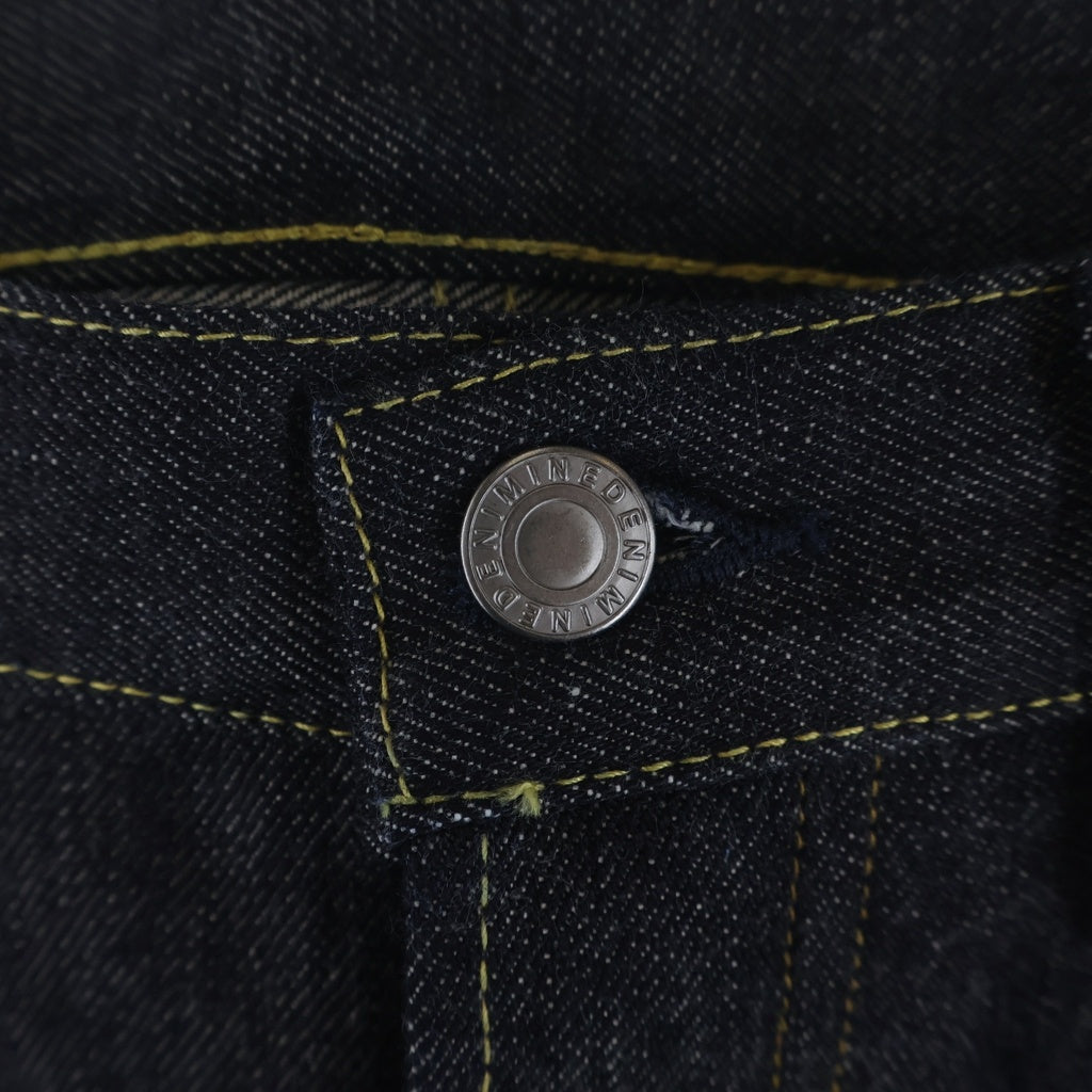 MINEDENIM(マインデニム) R.DENIM L STRAIGHT 大戦 5ポケット リジット ストレート デニムパンツ インディゴ