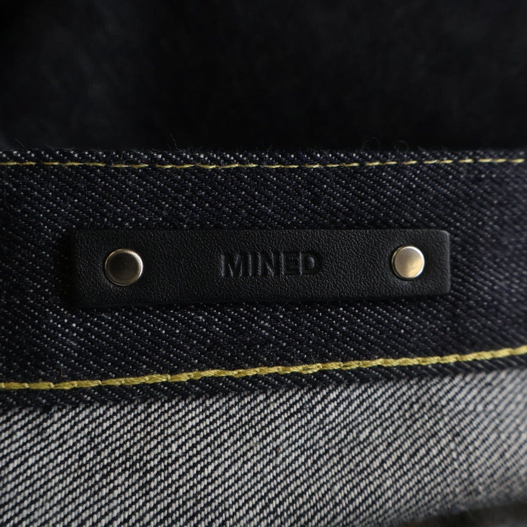 MINEDENIM(マインデニム) R.DENIM L STRAIGHT 大戦 5ポケット リジット ストレート デニムパンツ インディゴ