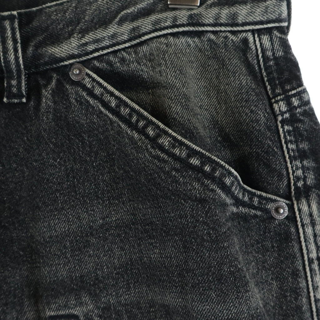 DIESEL(ディーゼル) ×THUG CLUB THUGPANT TROUSERS サグ クラブワイド デニムパンツ ブラック P01584