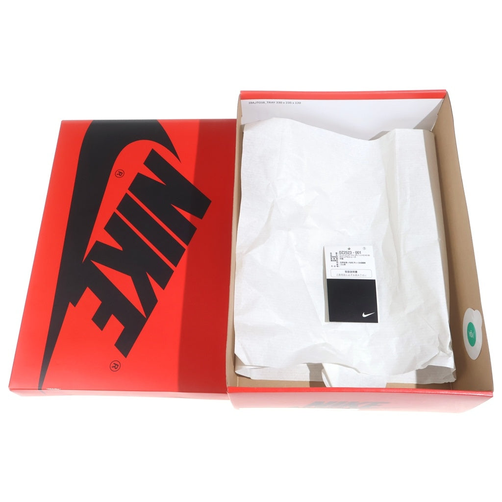 NIKE(ナイキ) WMNS AIR JORDAN1 RETRO HIGH OG DZ2523-001 ウィメンズ エアジョーダン1 レトロ ハイカットスニーカー ブラック US10/27cm