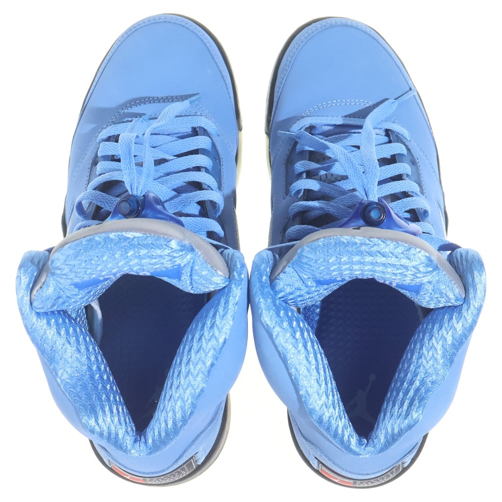NIKE(ナイキ) AIR JORDAN5 RETRO SE UNIVERSITY BLUE DV1310-401 エアジョーダン5 レトロ ユニバーシティブルー ハイカットスニーカー ブルー US8.5/26.5cm