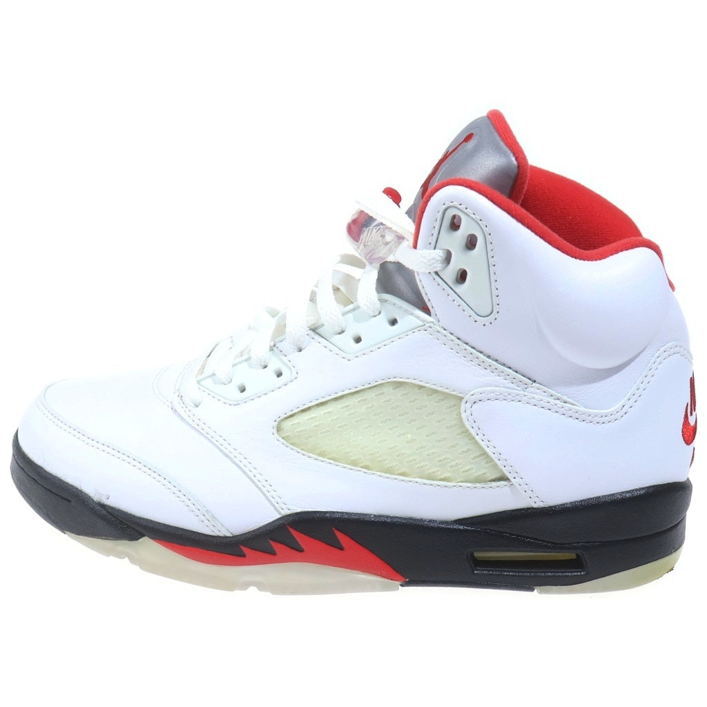 NIKE(ナイキ) AIR JORDAN1 RETRO FIRE RED DA1911-102 エアジョーダン1 レトロ ファイア レッド ハイカットスニーカー ホワイト/レッド US9/27cm