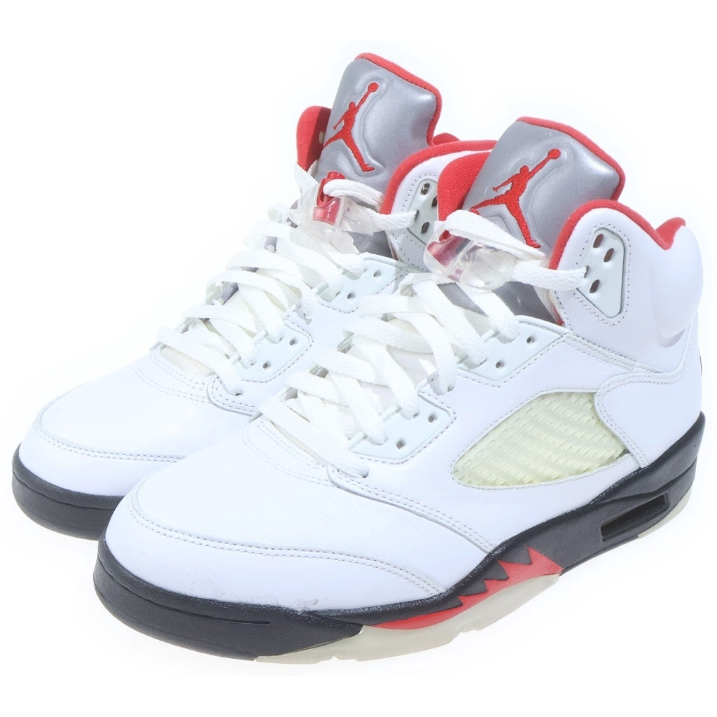 NIKE(ナイキ) AIR JORDAN1 RETRO FIRE RED DA1911-102 エアジョーダン1 レトロ ファイア レッド ハイカットスニーカー ホワイト/レッド US9/27cm