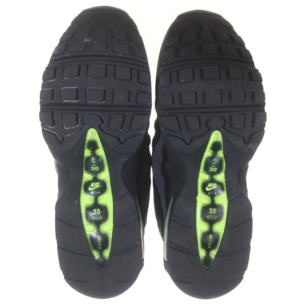 NIKE(ナイキ) AIR MAX95 OG BIG BUBBLE IM8063-010 エアマックス95 ビッグ バブル ローカットスニーカー ブラック/イエロー US8.5/26.5cm