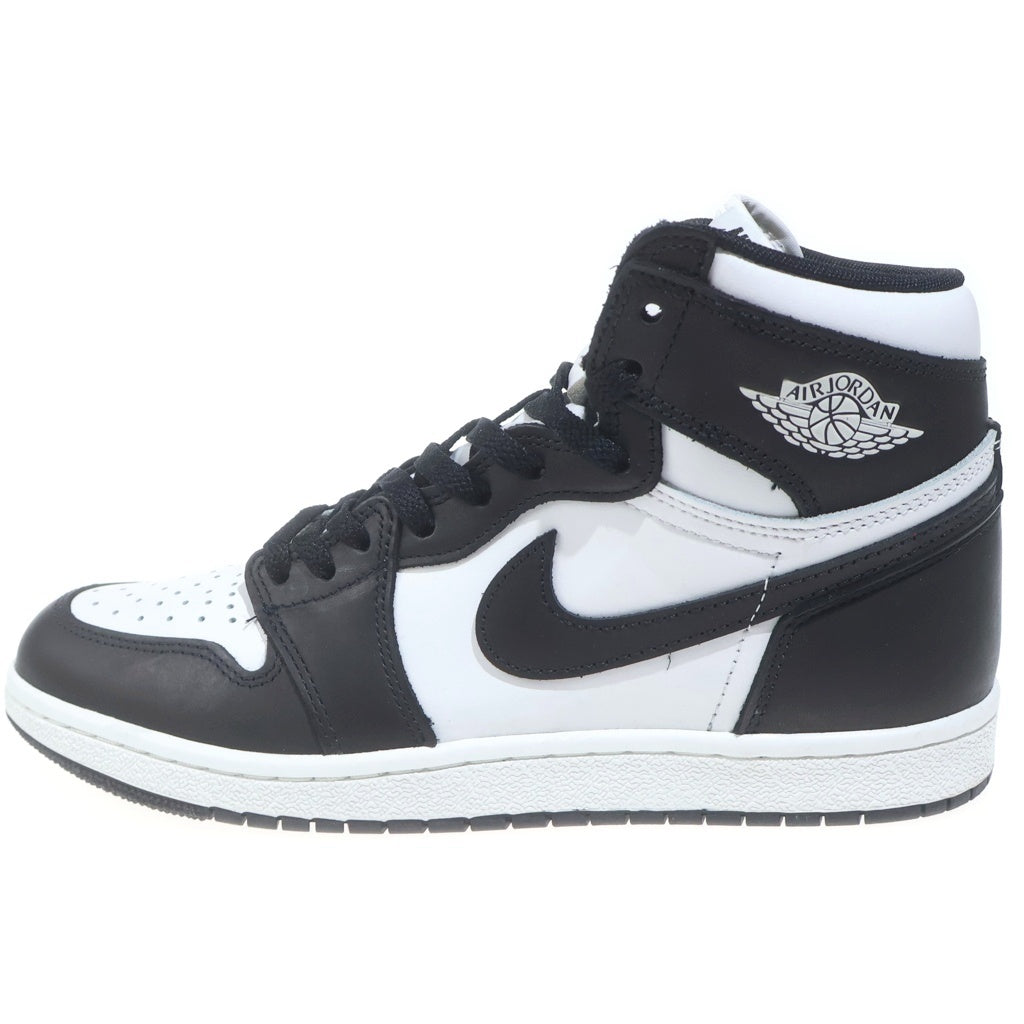 NIKE(ナイキ) AIR JORDAN1 HIGH 85 BQ4422-001 エアジョーダン1 ハイカットスニーカー ホワイト/ブラック US9/27cm