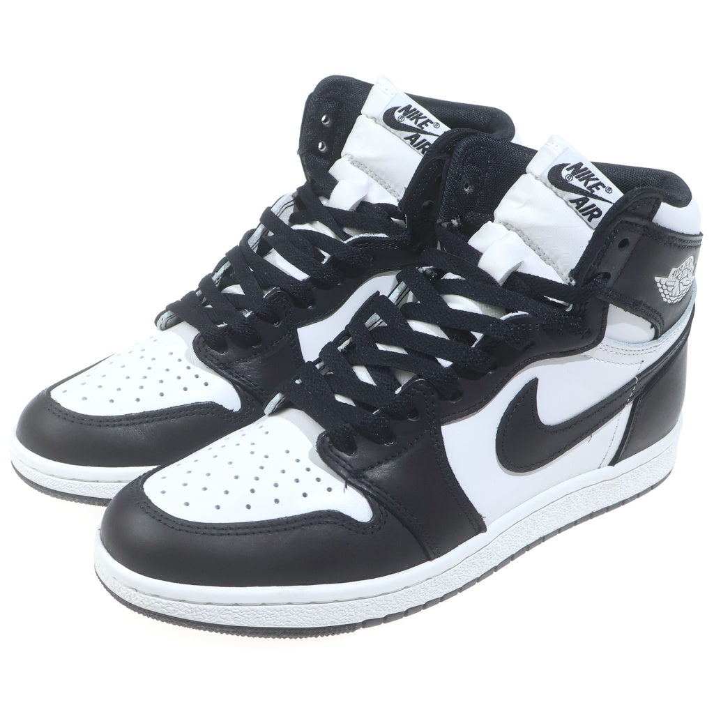 NIKE(ナイキ) AIR JORDAN1 HIGH 85 BQ4422-001 エアジョーダン1 ハイカットスニーカー ホワイト/ブラック US9/27cm