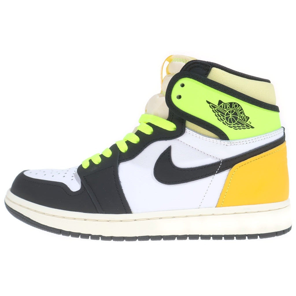 NIKE(ナイキ) AIR JORDAN1 HIGH OG VOLT GOLD 555088-118 エアジョーダン1 ボルト ゴールド ハイカットスニーカー イエロー US8.5/26.5cm