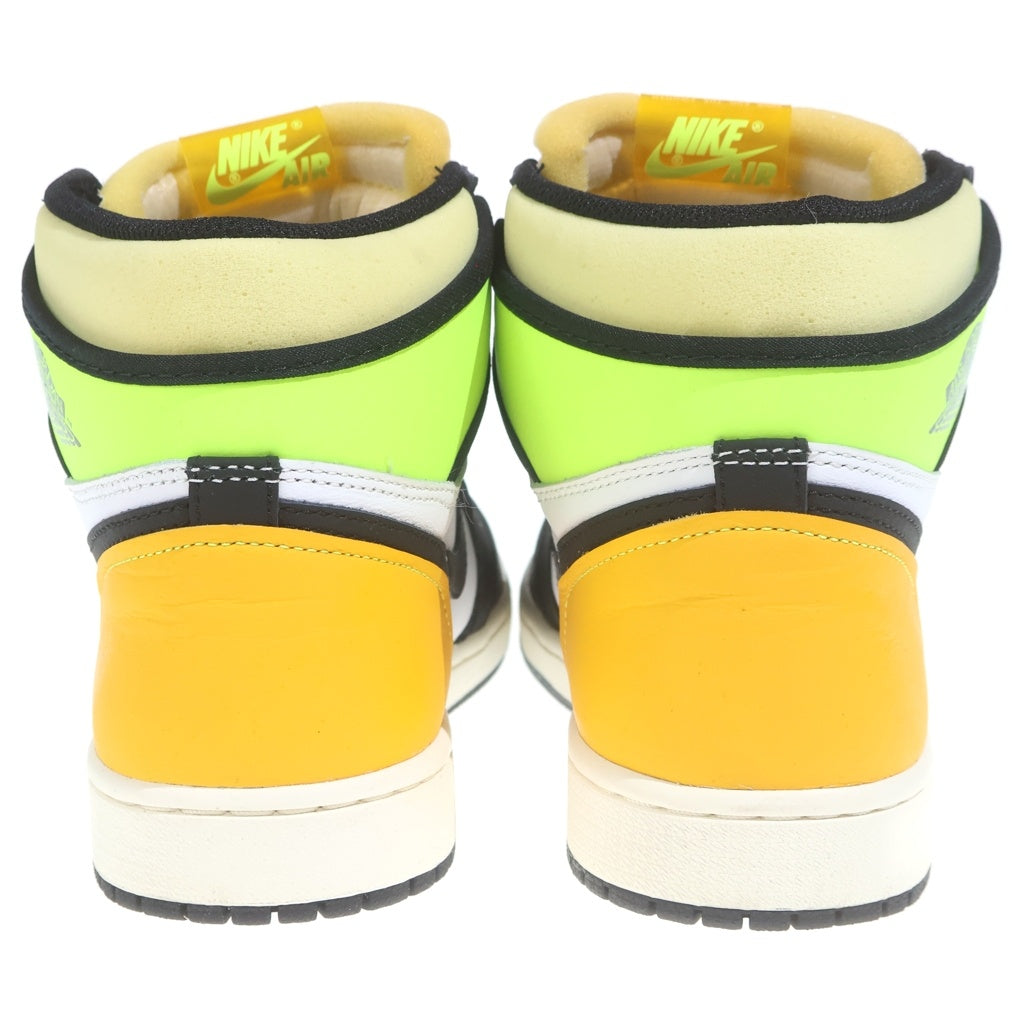 NIKE(ナイキ) AIR JORDAN1 HIGH OG VOLT GOLD 555088-118 エアジョーダン1 ボルト ゴールド ハイカットスニーカー イエロー US8.5/26.5cm