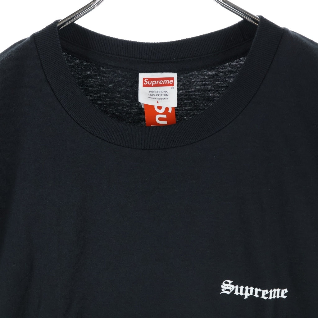 SUPREME(シュプリーム) 24AW ×Frank Frazetta Woman With Scythe Tee フランクフラゼッタ ウーマンウィズサイ プリント 半袖Tシャツ カットソー ブラック