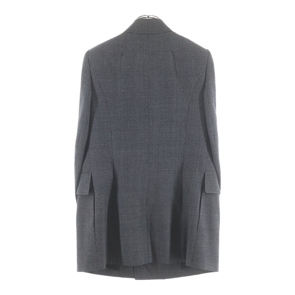 BALENCIAGA(バレンシアガ) グレン チェック ダブルジャケット グレー 571279 レディース