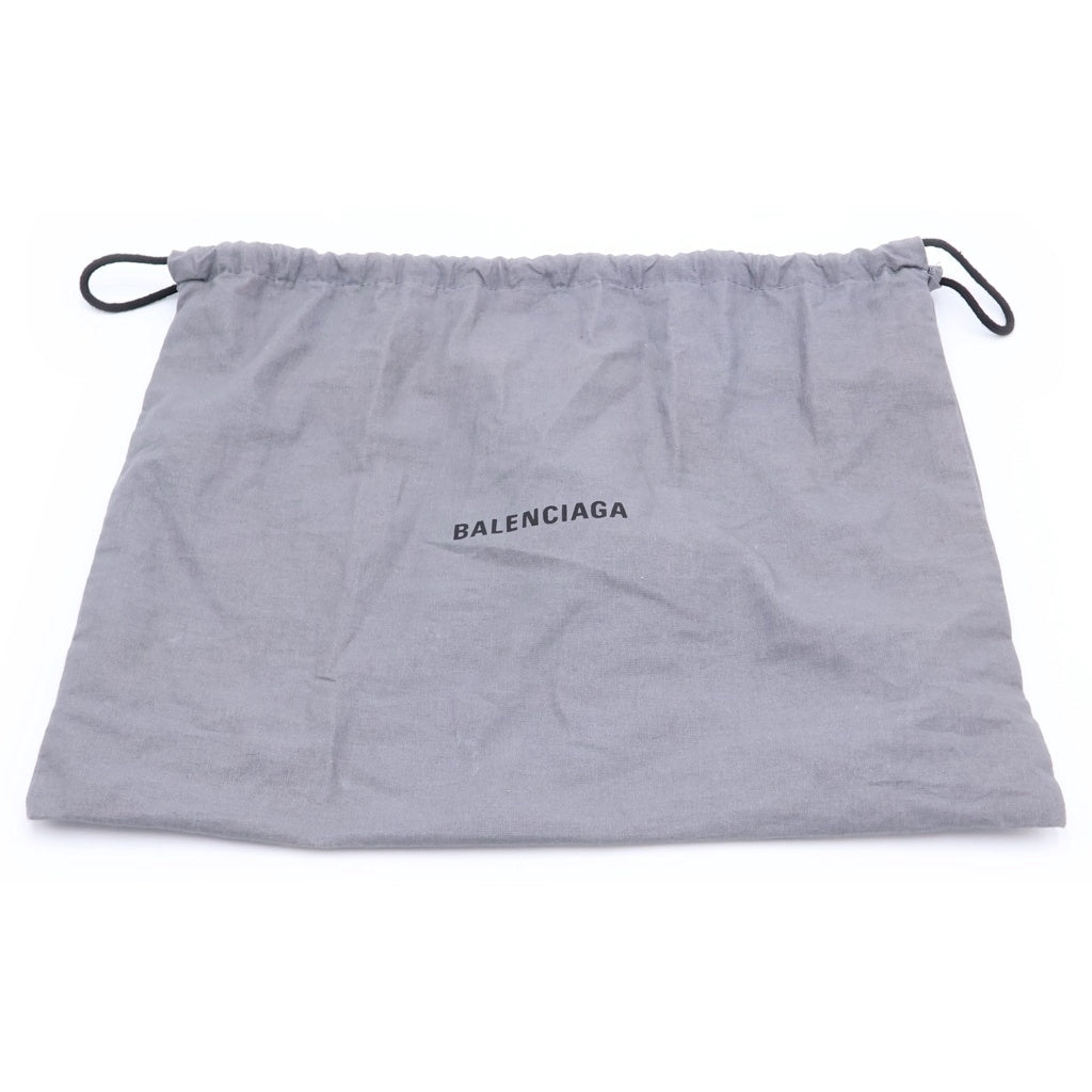 BALENCIAGA(バレンシアガ) BB レザー チェーンショルダーバッグ メタリックシルバー レディース