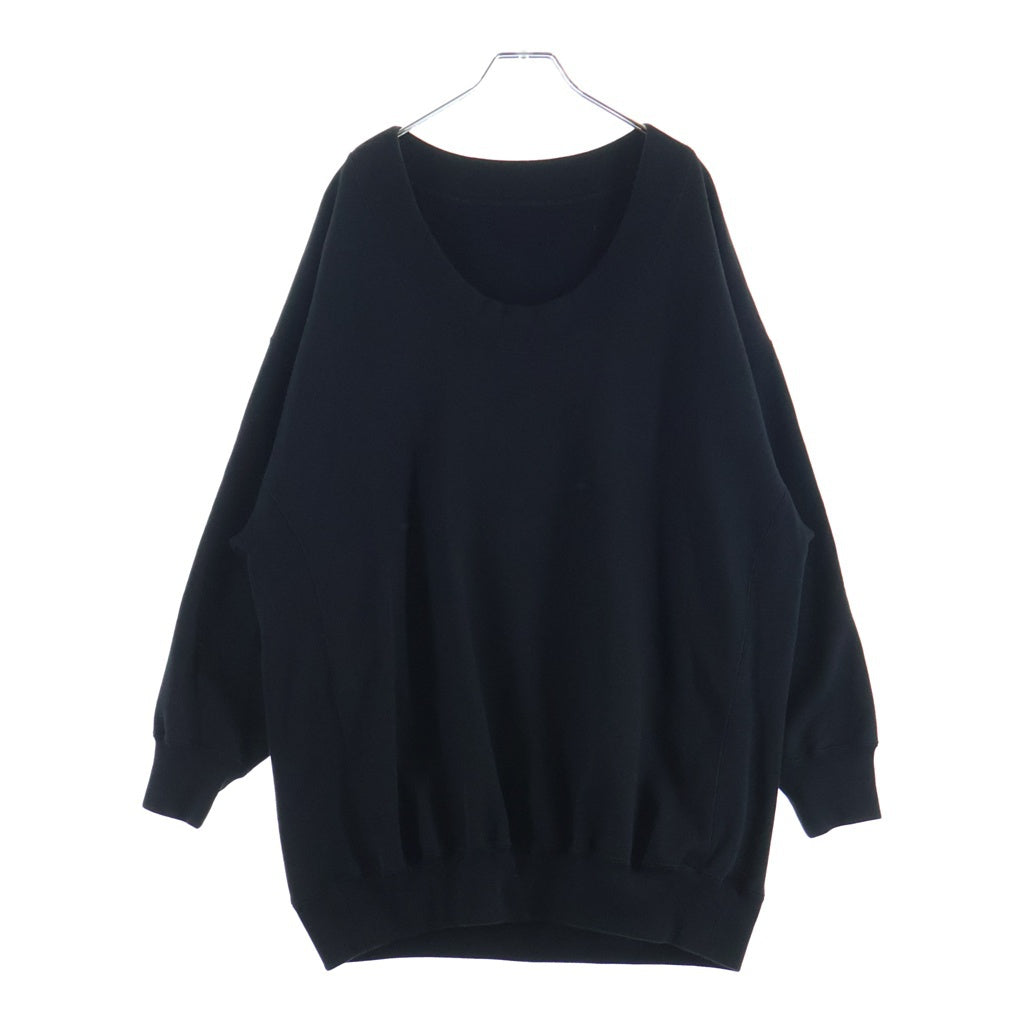 BALENCIAGA(バレンシアガ) 19AW Cristobal Sweatshirt BB刺繍 スウェット トレーナーブラック 601491