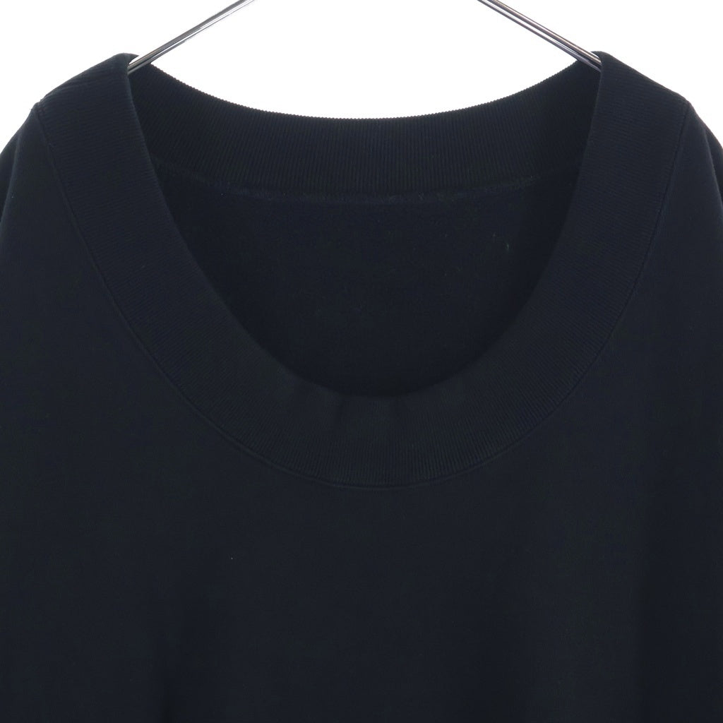 BALENCIAGA(バレンシアガ) 19AW Cristobal Sweatshirt BB刺繍 スウェット トレーナーブラック 601491