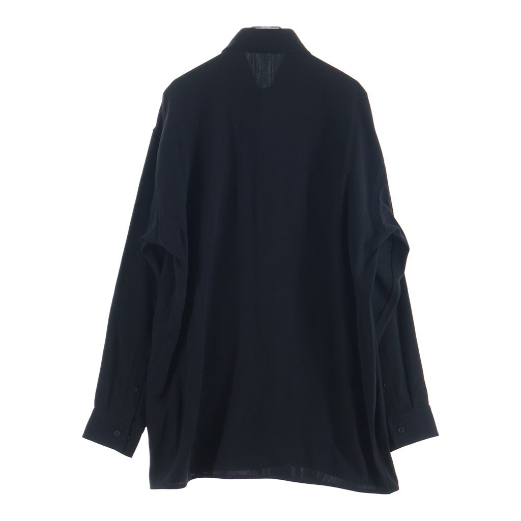 BALENCIAGA ブラックハンガー 10本＋シャツタイプ4本 BALENCIAGA(バレンシアガ) コットンツイル スタッフ 長袖シャツ