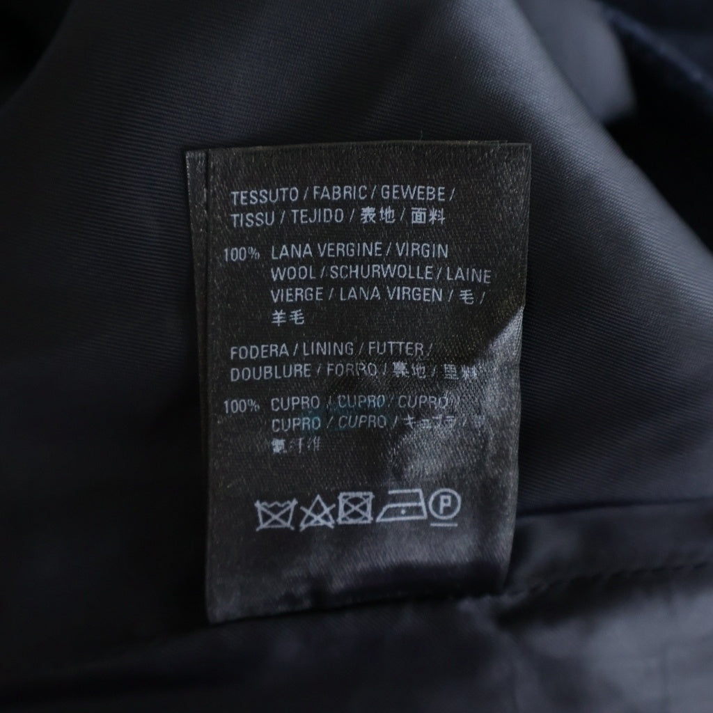 BALENCIAGA(バレンシアガ) ウール アシンメトリー スカート ネイビー 518170 レディース