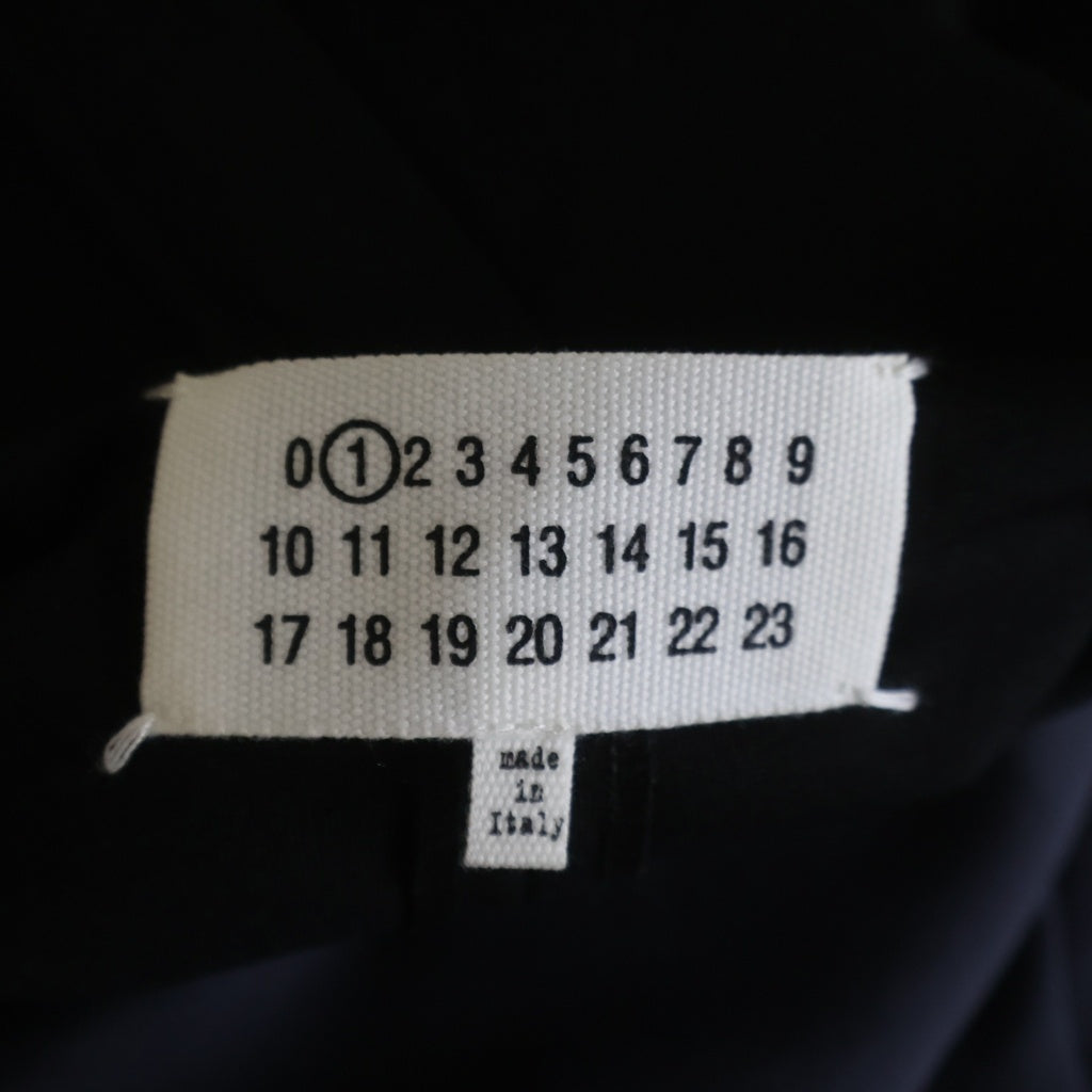 Maison Martin Margiela(メゾンマルタンマルジェラ) 12SS レイヤード ノースリーブ ワンピース ブラック/ネイビー S31CT0601 STN313 レディース