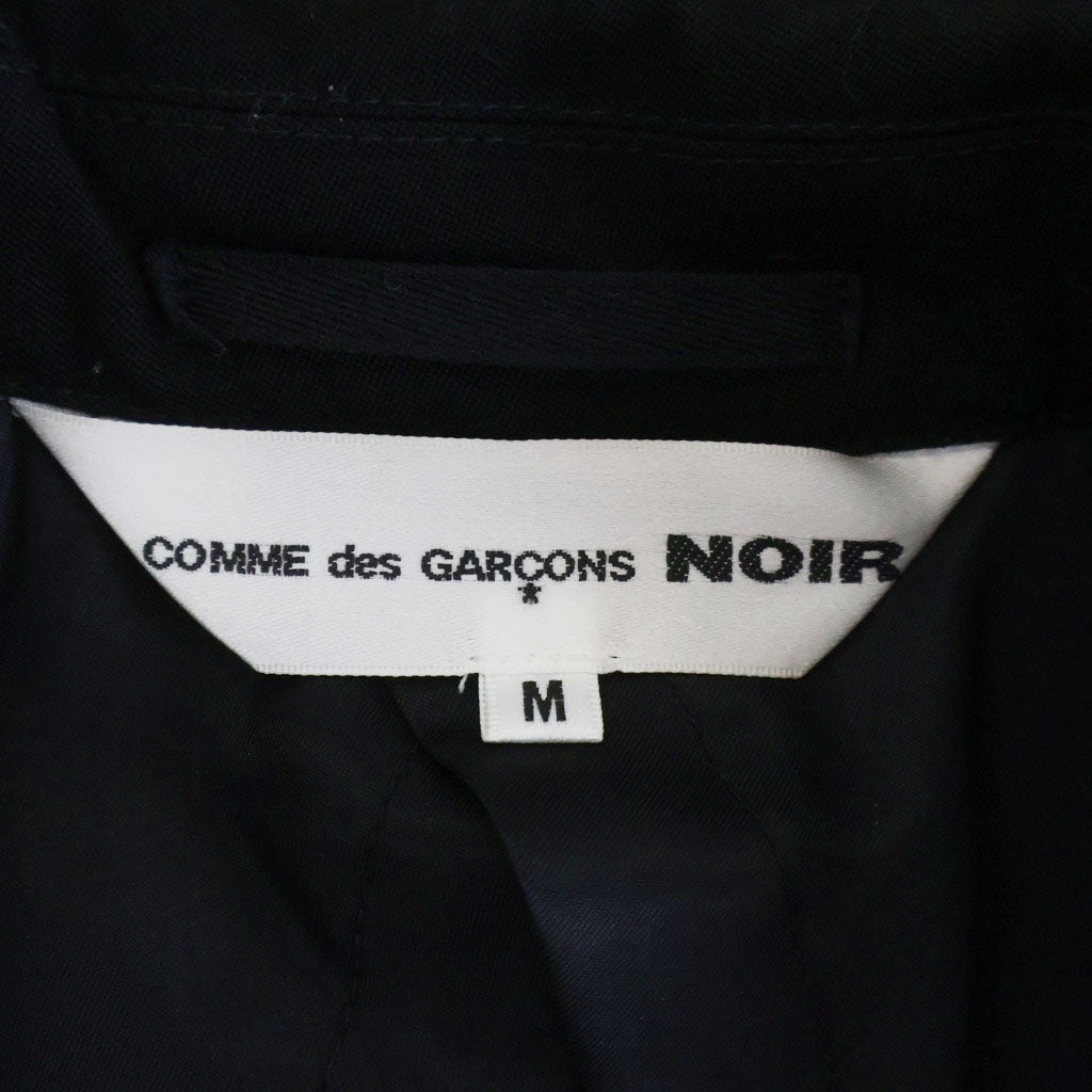 COMME des GARCONS(コムデギャルソン) ビニールラペル 1B ショート テーラードジャケット ブラック GP-J203 AD2005 レディース