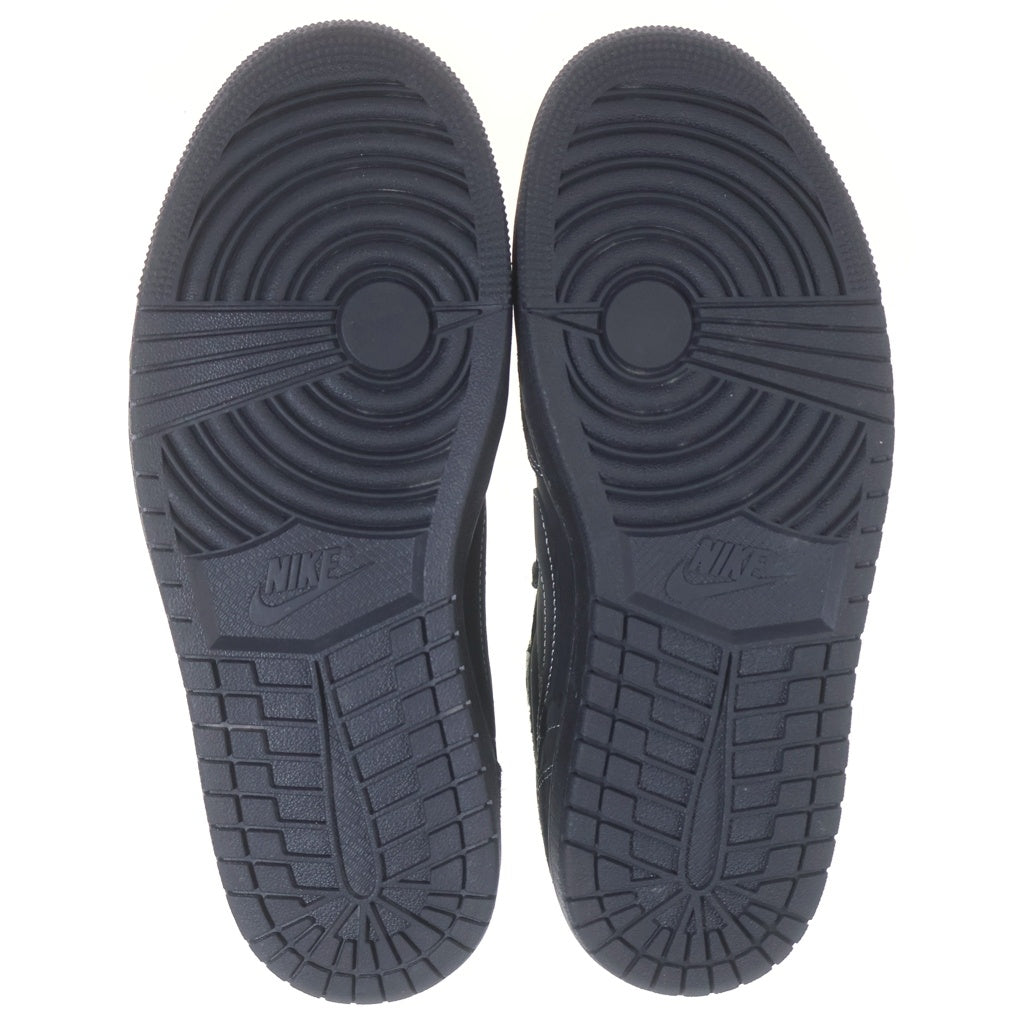 NIKE(ナイキ) ×TRAVIS SUCOTT AIR JORDAN1 LOW OG SP BLACK PHANTOM DM7866-001 トラヴィススコットエアジョーダン1 ロー ブラック ファントム ローカットスニーカー