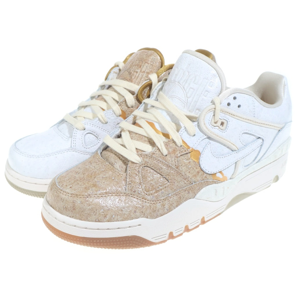 NIKE(ナイキ) ×NIGO AIR FORCE3 LOW SP NIGO HEEL LOGO HQ0261-201 二ゴー エアフォース3 ローカットスニーカー ホワイト/ベージュ US10.5/28.5cm