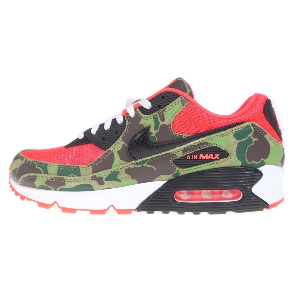 NIKE(ナイキ) ×ATMOS AIR MAX90 DUCK CAMO CW6024-600 アトモス エアマックス90 ダック カモ ローカットスニーカー マルチ US10.5/28.5cm