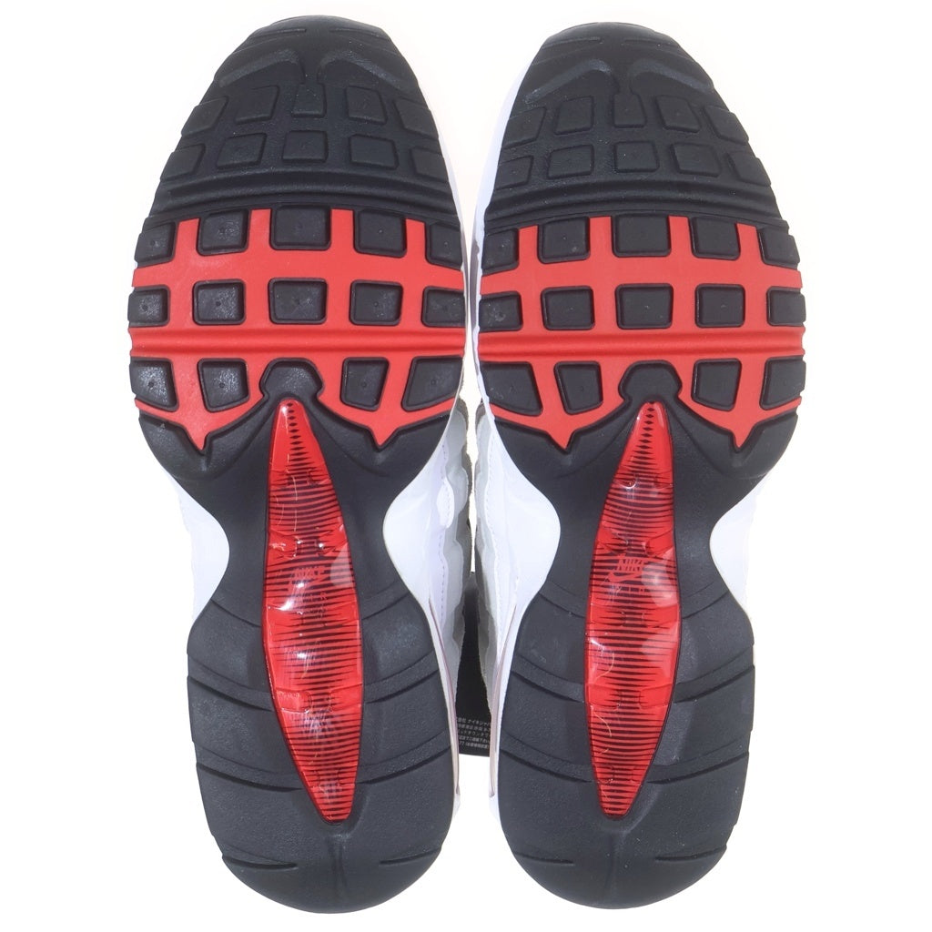 NIKE(ナイキ) AIR MAX95 OG BIG BUBBLE PRM COMET IB7862-100 エアマックス95 ビッグバブル コメット ローカットスニーカー レッド/ホワイト US10.5/28.5cm