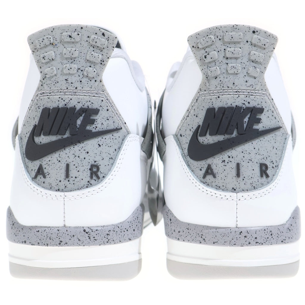 NIKE(ナイキ) AIR JORDAN4 RETRO WHITE CEMENT FV5029-100 エアジョーダン4 レトロ ホワイトセメント ハイカットスニーカー ホワイト US11/29cm