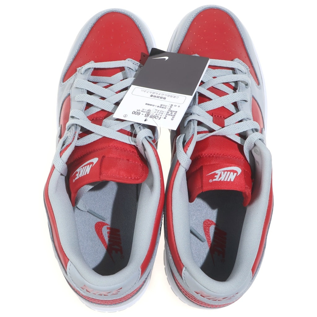 NIKE(ナイキ) DUNK LOW VARSITY RED FQ6965-600 ダンク ヴァーシティレッド ローカットスニーカー レッド/グレー US11/29cm
