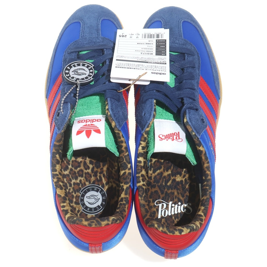 adidas(アディダス) ×SNEAKER POLITICS CONSORTIUM SAMBA IE0173 スニーカー ポリティクス コンソーシアム サンバ ローカットスニーカー ブルー US10.5/28.5cm