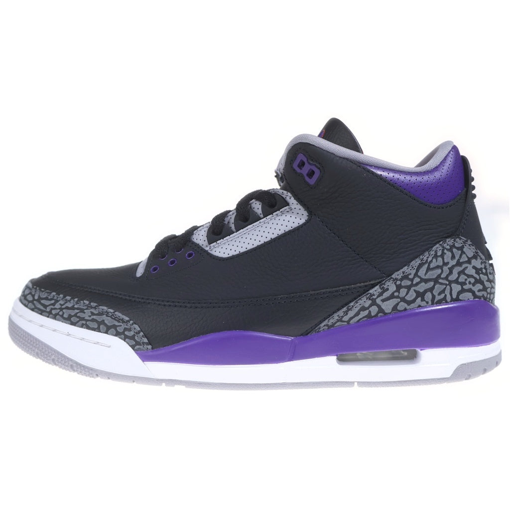 NIKE(ナイキ) AIR JORDAN3 RETRO CT8532-050 エアジョーダン3 レトロ ハイカットスニーカー パープル/ブラック US11/29cm