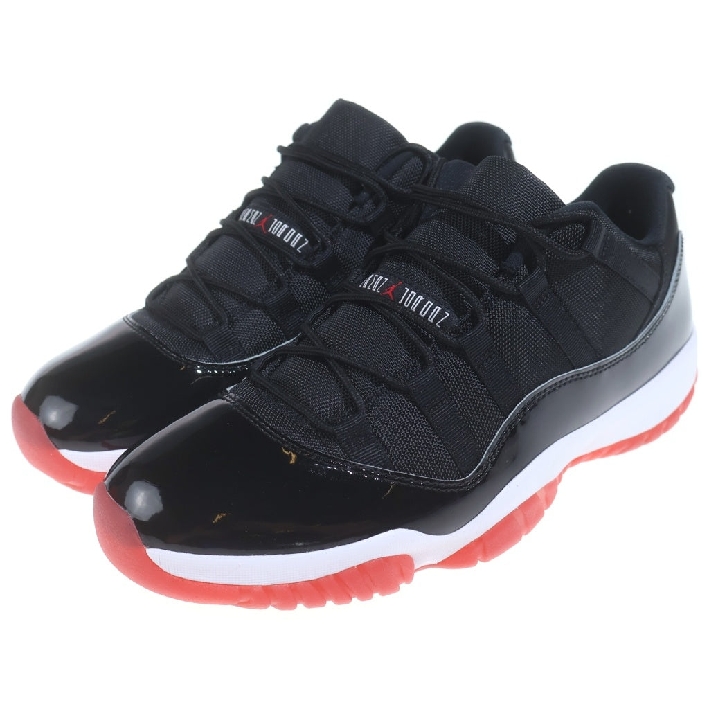 NIKE(ナイキ) AIR JORDAN11 RETRO LOW BRED FV5104-006 エアジョーダン11 レトロ ブレッド ローカットスニーカー ブラック US11/29cm