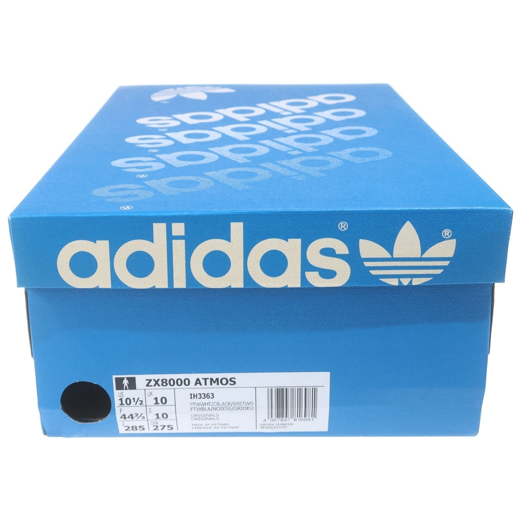 adidas(アディダス) ×ATMOS ZX 8000 G-SNK 9 アトモス ローカットスニーカー グレー/ホワイト US10 1/2 28.5cm