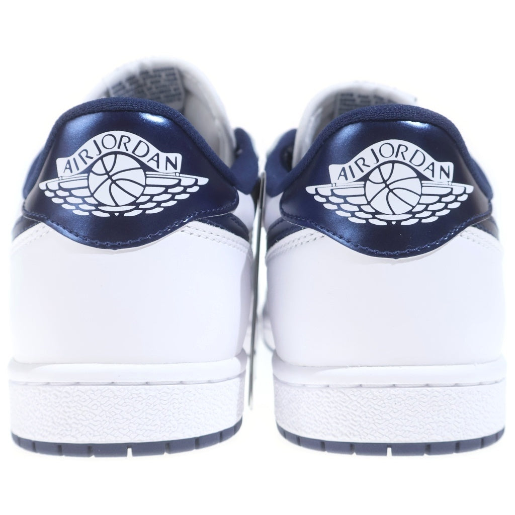 NIKE(ナイキ) AIR JORDAN 1 LOW 85 METALLIC BLUE FB9933-141 エアジョーダン1 メタリックブルー ローカットスニーカー ホワイト US11/29cm