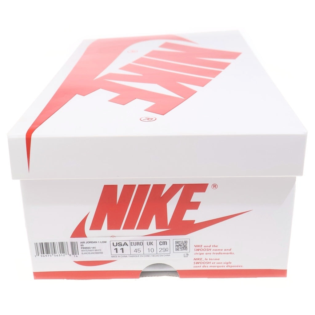 NIKE(ナイキ) AIR JORDAN 1 LOW 85 METALLIC BLUE FB9933-141 エアジョーダン1 メタリックブルー ローカットスニーカー ホワイト US11/29cm