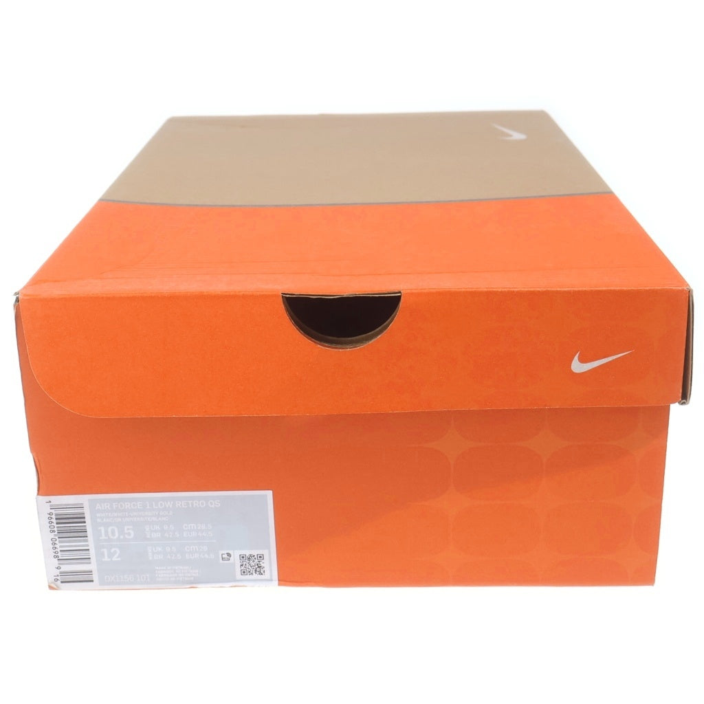 NIKE(ナイキ) AIR FORCE 1 LOW WEST INDIES DX1156-101 エアフォース1 ウェストインディーズ ローカットスニーカー ホワイト US10.5/28.5cm