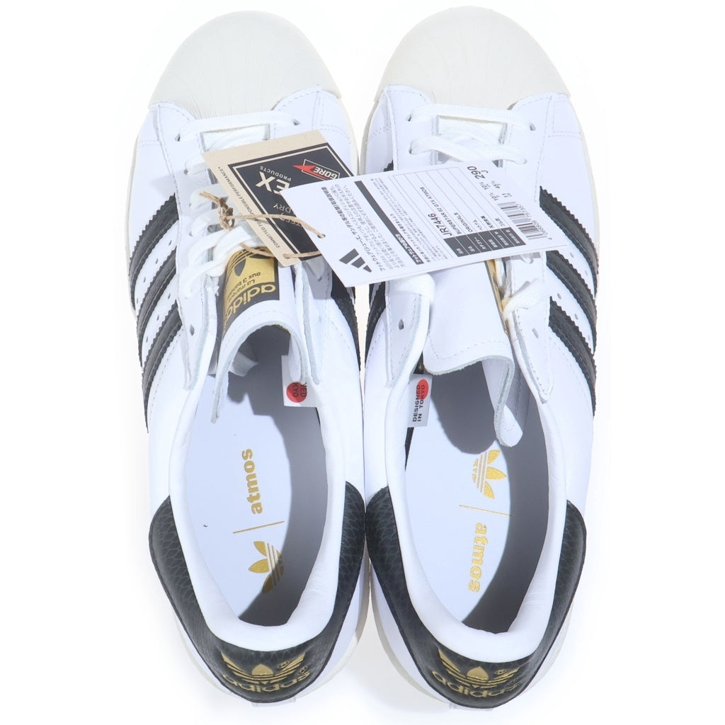 adidas(アディダス) ×ATMOS SUPERSTAR 82 GORE-TEX JR7446 アトモス スーパースター82 ゴアテックス ローカットスニーカー ブラック/ホワイト US11/29cm