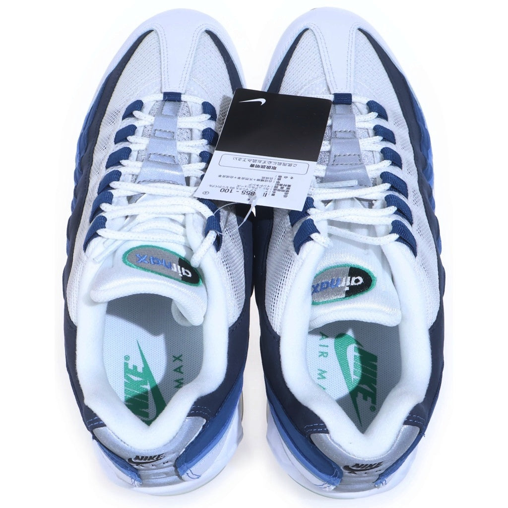 NIKE(ナイキ) AIR MAX 95 BIG BUBBLE SLATE IH7855-100 エアマックス95 ビッグバブル スレート ローカットスニーカー ホワイト/ブルー US10.5/28.5cm