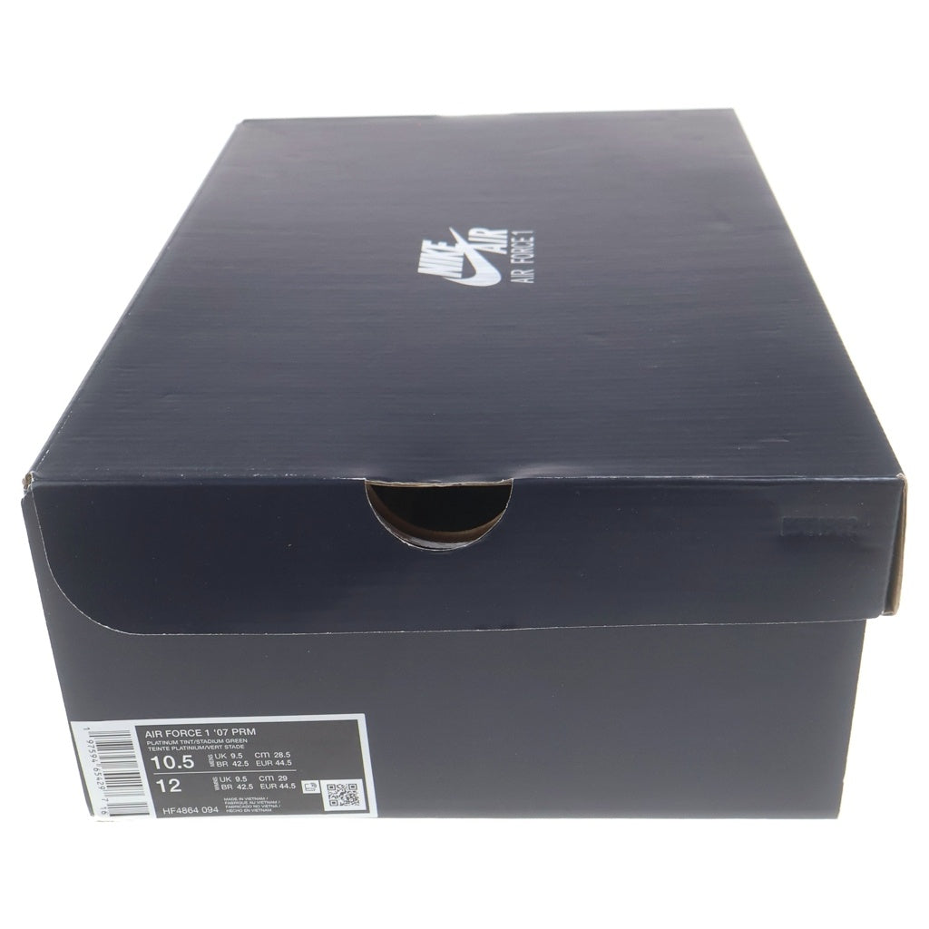 NIKE(ナイキ) AIR FORCE1 LOW 07 PRM HF4864-094 エアフォース1 ローカットスニーカー ホワイト/グリーン US10.5/28.5cm