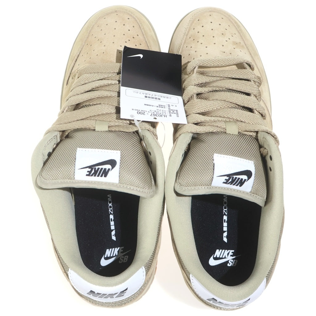 NIKE SB(ナイキエスビー) DUNK LOW PRO B PARACHUTE BEIGE HJ0367-200 ダンク プロ パラシュートベージュ ローカットスニーカー ベージュ US11/29cm