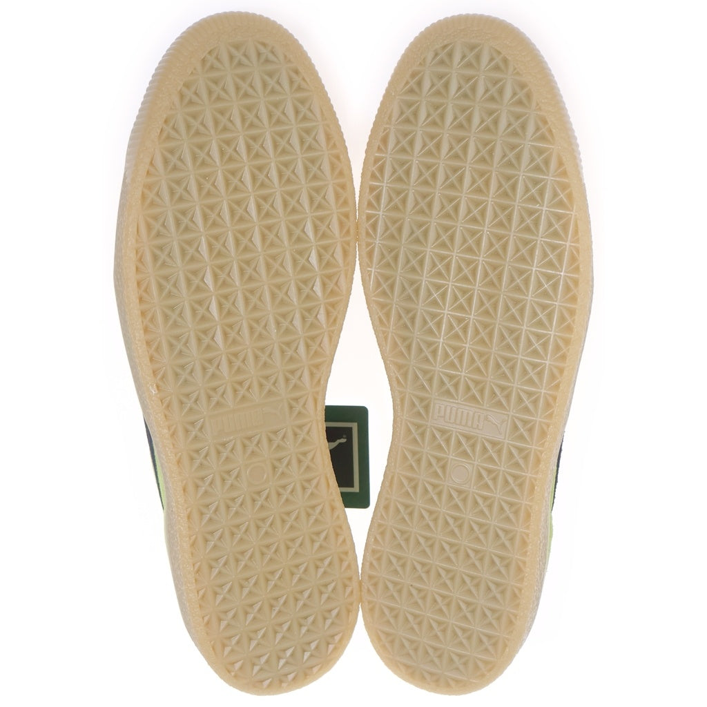 PUMA(プーマ) SUEDE VTG MIJ HC GS 388132-01 スウェードレザー ヴィンテージ ローカットスニーカー ブラック/グリーン US11/29cm