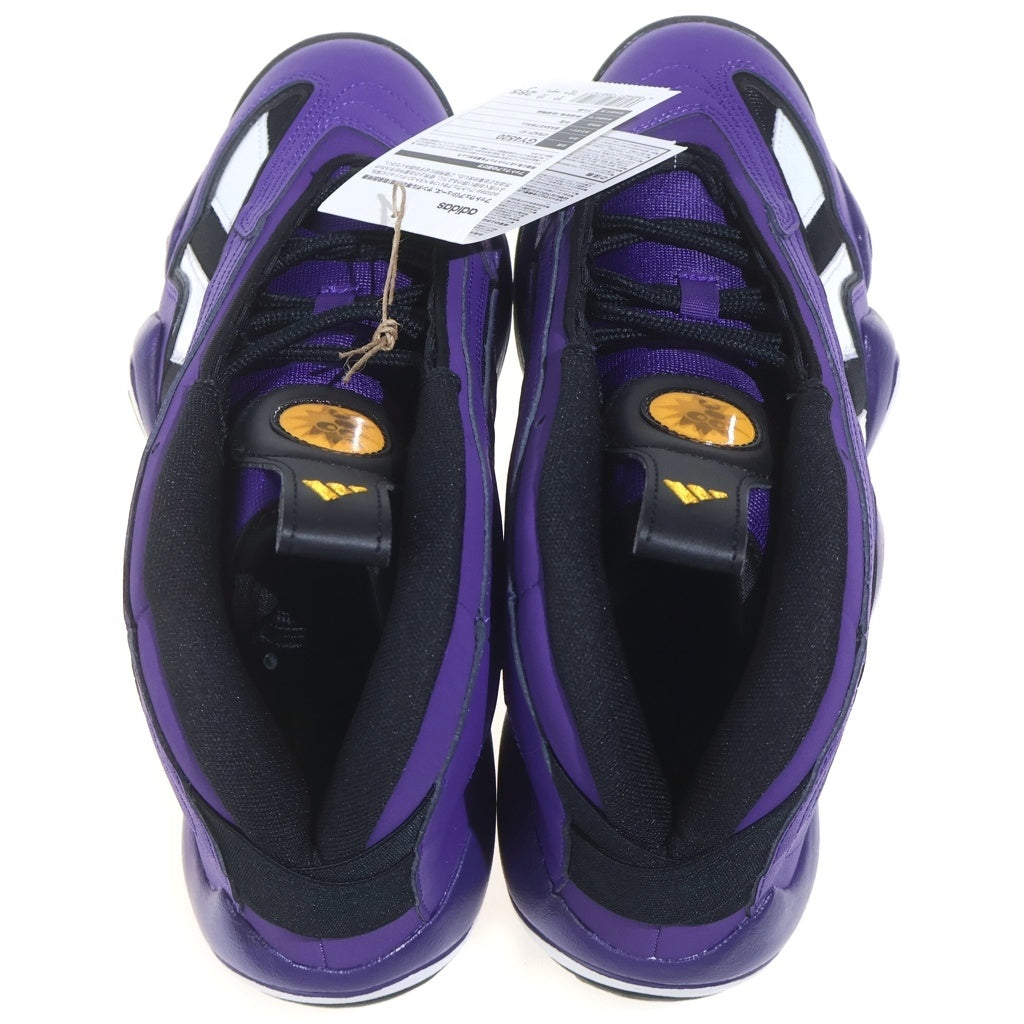adidas(アディダス) CRAZY 97 EQT LAKERS GY4520 クレイジー レイカーズ ハイカットスニーカー パープル US10.5/28.5cm