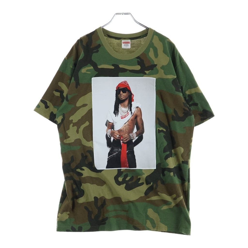 SUPREME(シュプリーム) 25AW Playboi Carti Tee プレイボーイカルティ 半袖Tシャツ カモフラ 迷彩 カーキ