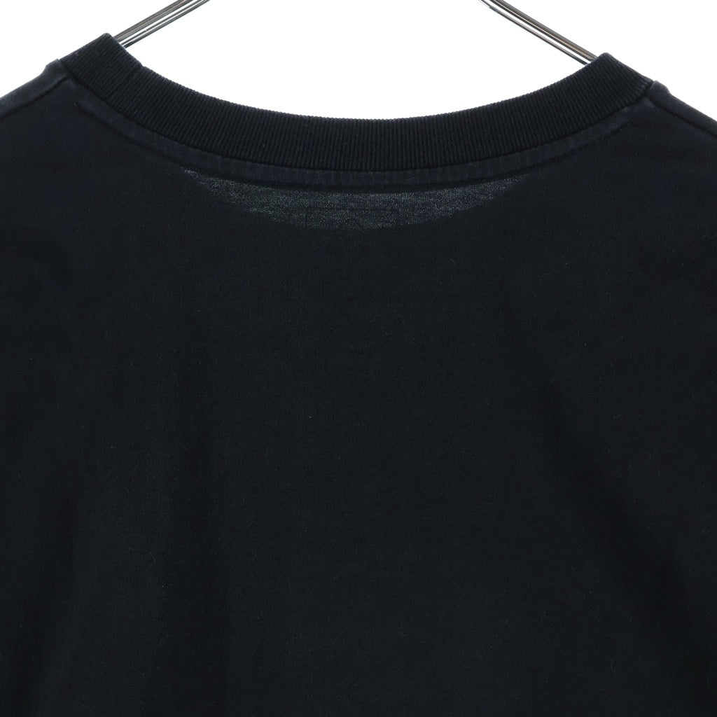 F.C.R.B./F.C.Real Bristol/FCRB(エフシーアールビー/エフシーレアルブリストル) 25AW OVERLAY L/S TEE オーバーレイ クルーネック 長袖Tシャツ カットソー ブラック FCRB-252097