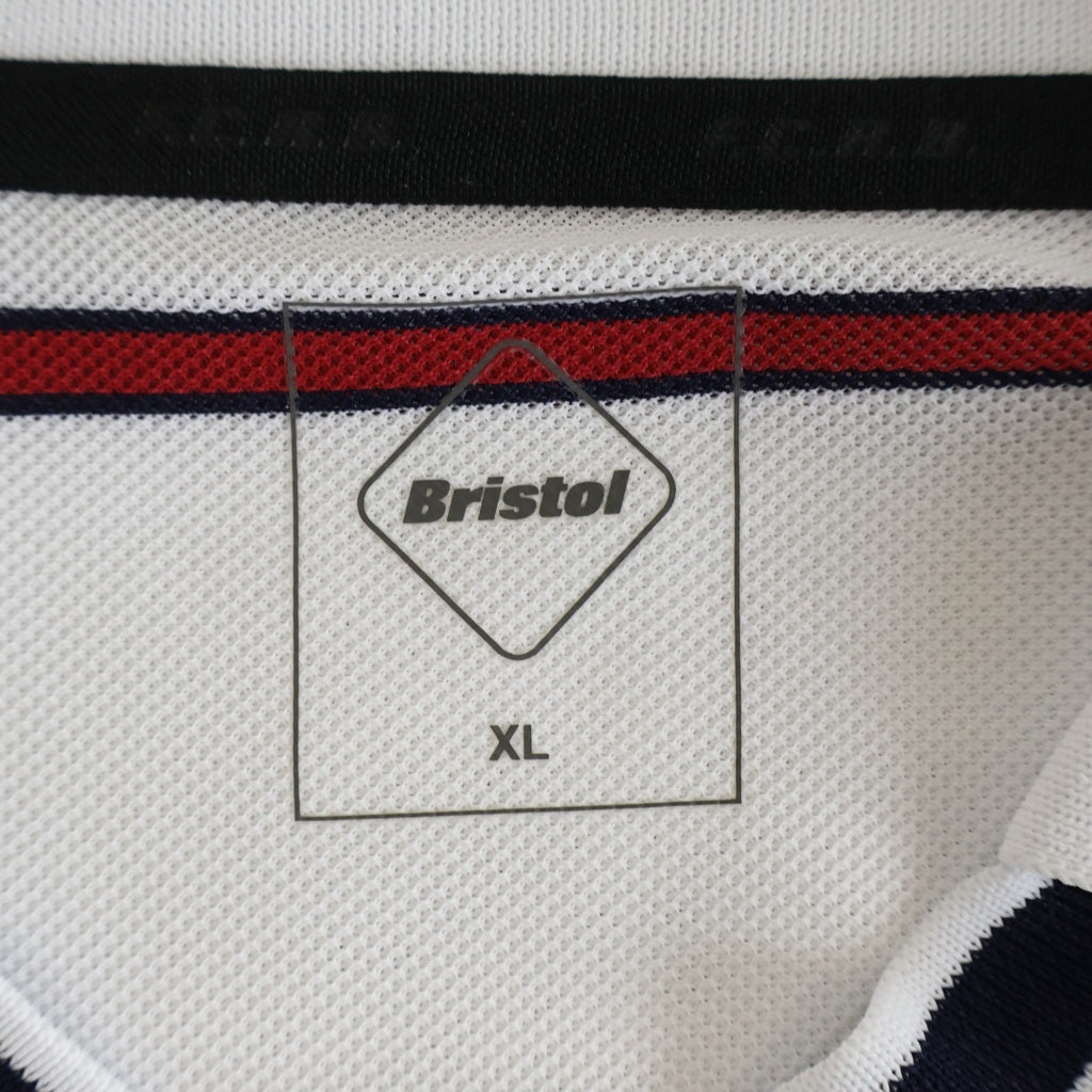 F.C.R.B./F.C.Real Bristol/FCRB(エフシーアールビー/エフシーレアルブリストル) 26SS CHAMPIONS BORDER S/S GAME SHIRT チャンピオンズ ボーダー 半袖シャツ ホワイト FCRBー260066