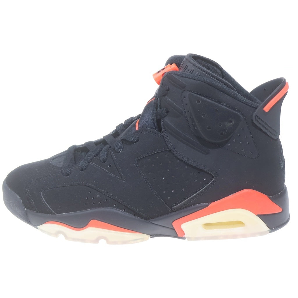 NIKE(ナイキ) 【観賞用2018年製】AIR JORDAN 6 RETRO OG BLACK INFRARED 384664-060 エアジョーダン6 ブラックインフラレッド ハイカットスニーカー ブラック US9/27cm