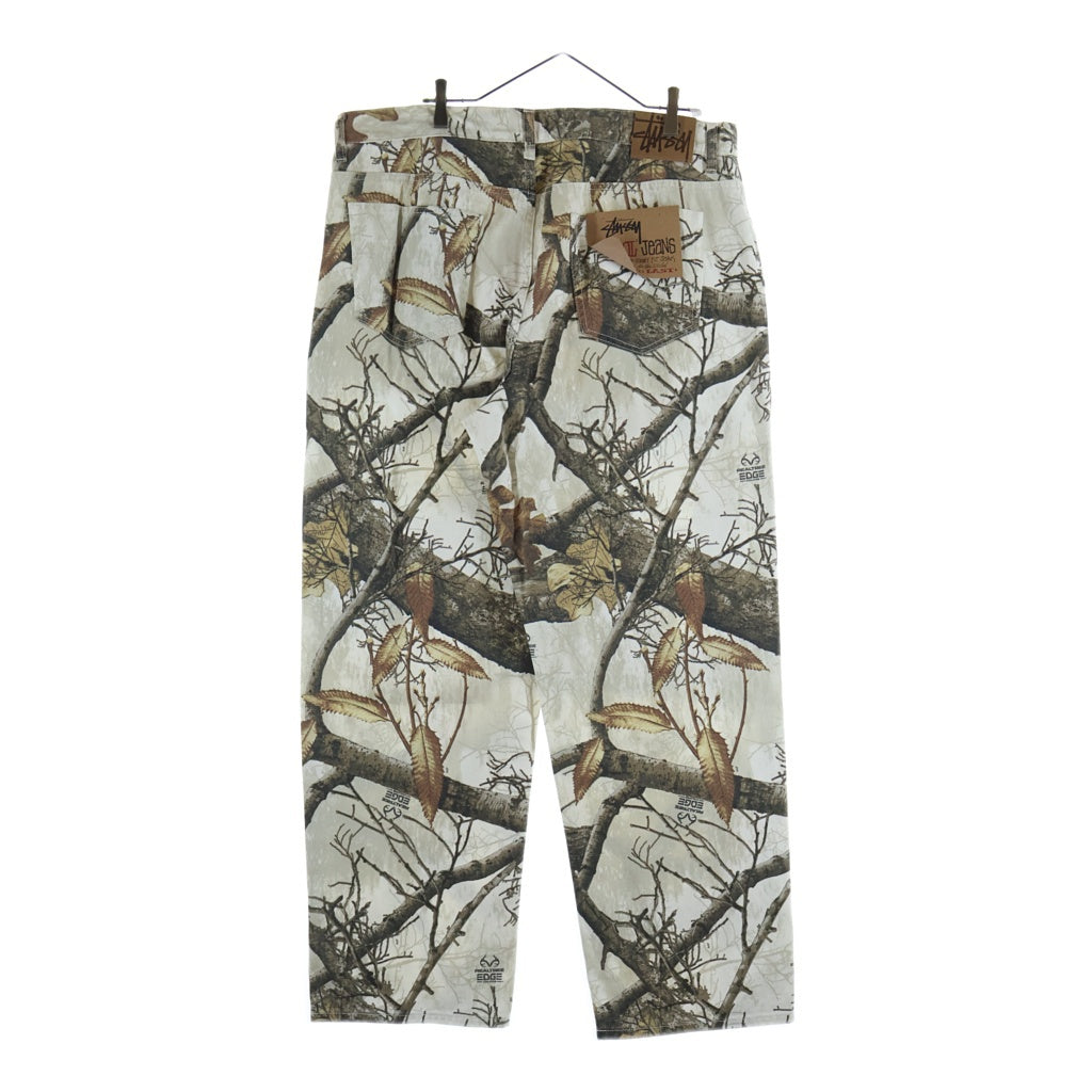 STUSSY(ステューシー) 23AW BIG OL JEAN REALTREE EDGE リアルツリー デニムパンツ アイボリー/ブラウン 116602P