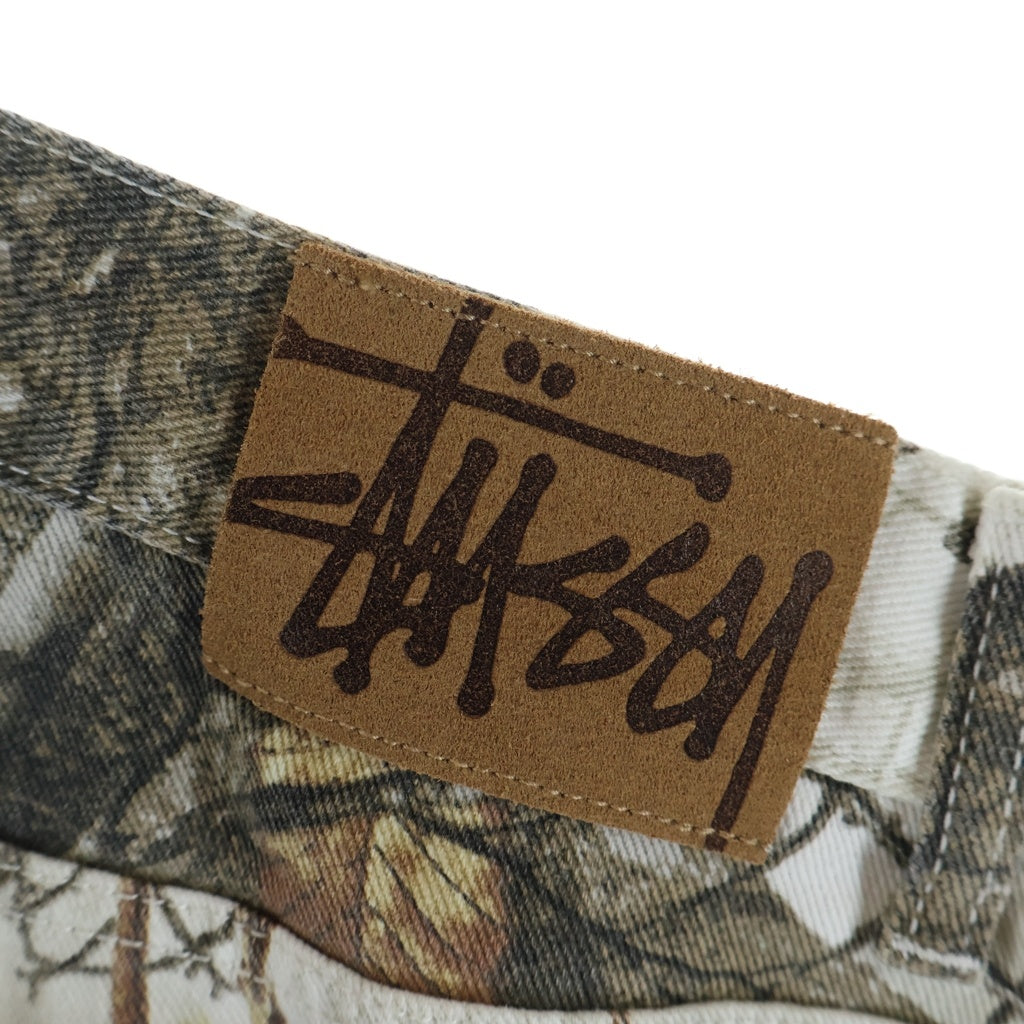 STUSSY(ステューシー) 23AW BIG OL JEAN REALTREE EDGE リアルツリー デニムパンツ アイボリー/ブラウン 116602P