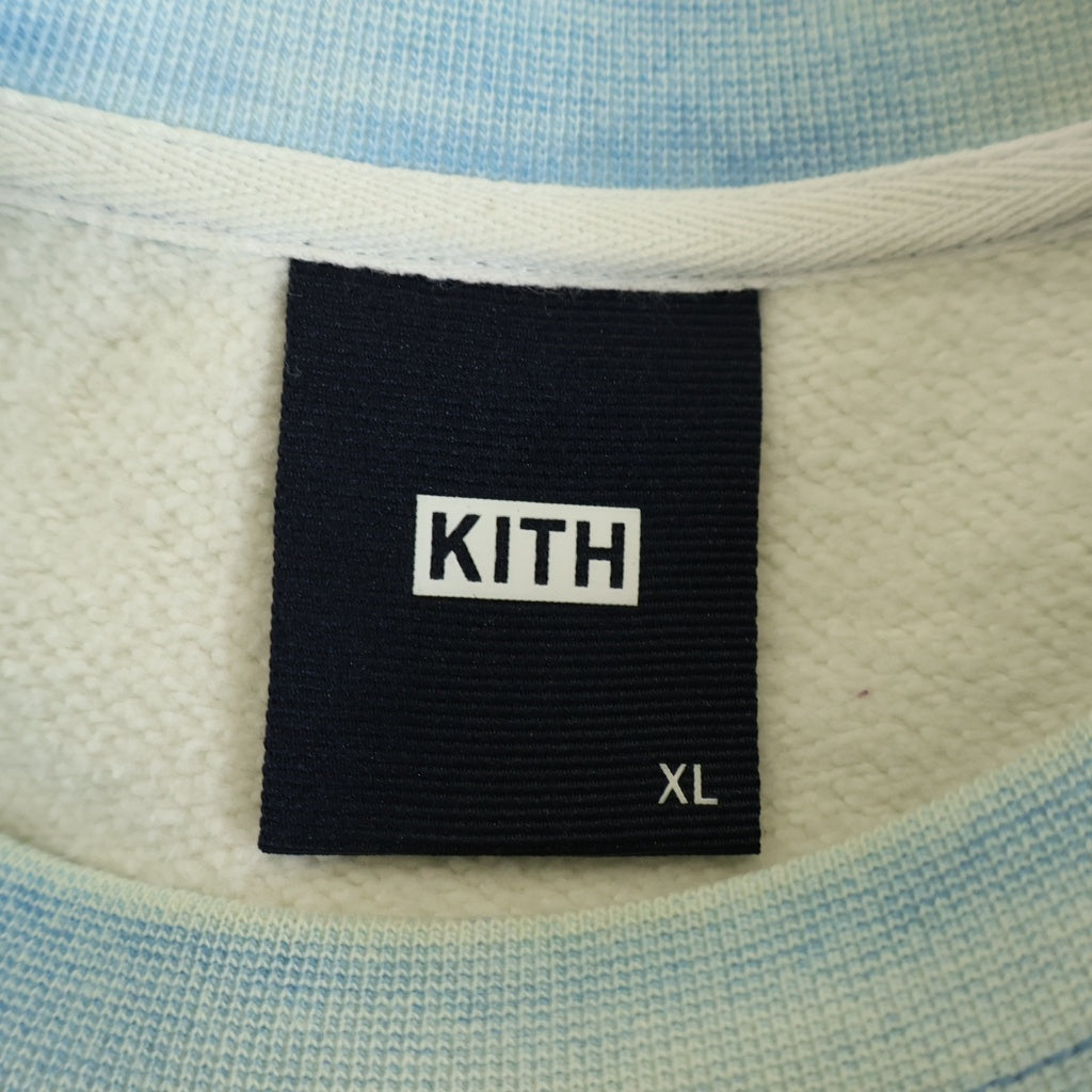 KITH(キス) 22SS 総柄プリント クルーネック スウェット トレーナー マルチ 22-070-060-0000-1-0