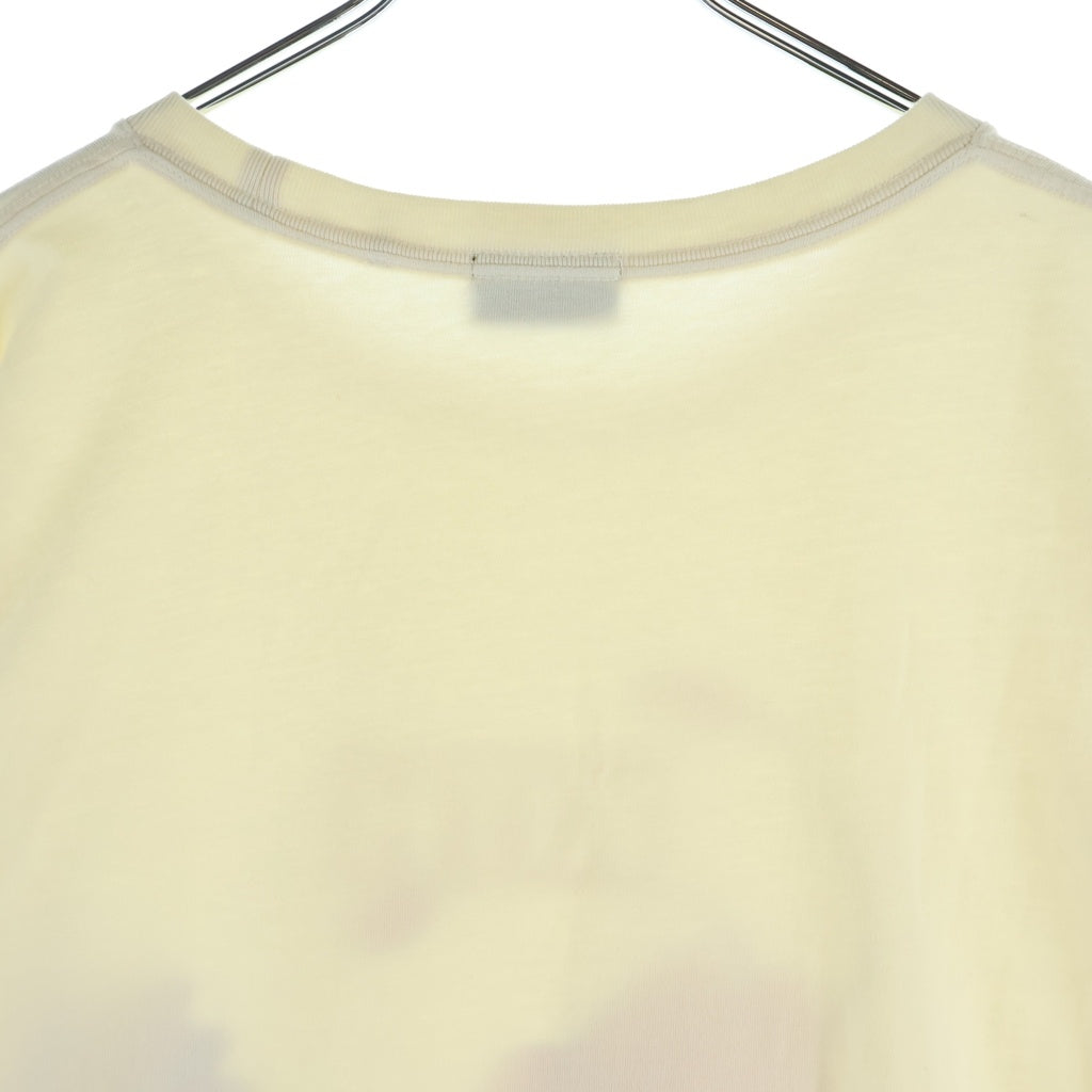 KITH(キス) 22SS キャラクターロゴプリントクルーネック半袖Tシャツカットソー ベージュ 22-071-066-0005-1-0